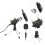 2Sets Portable USB Microphone Stand Set for Online Class and Recording 2