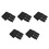 15Pcs Black Polyester Car Boot Straps Elastic Trunk Organizer Belt 5
