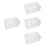 4Pcs White Multi-Function Ballot Box Plastic Donation Storage Bin 8