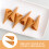 32Pcs Durable PVC Mini Ice Cream Cone Models Light Brown for Craft DIY 8