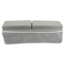 1Set Infant Bath Kneeling Pad Light Grey Rubber Mat for Home Bathtubs