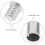 20Pcs Silver Metal Threaded Tips for Broom Handles DIY Cleaning Tools 7