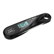 2St Preciese Vlees Thermometer Roestvrijstaal Zwart ABS