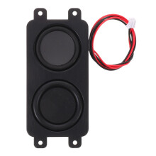 Front Speaker Cover Zwart Metalen Mesh Dual Bass Audio Kit