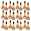 400Pièces Couvercles Vial Transparent Clair PVC Pour Ampoules 1