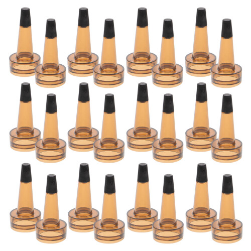 400Pièces Couvercles Vial Transparent Clair PVC Pour Ampoules