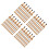 400Pièces Couvercles Vial Transparent Clair PVC Pour Ampoules 6