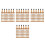400Pièces Couvercles Vial Transparent Clair PVC Pour Ampoules 7