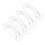 Raindrops4Pcs Cache-interrupteurs de sécurité transparents pour interrupteurs muraux et prises de courant 1