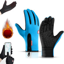 Waterproof Windproof Thermal Touchscreen Gloves for Men/Women – Non-Slip Grip, Cold Weather Cycling, Running, Driving, Ski, Hiking