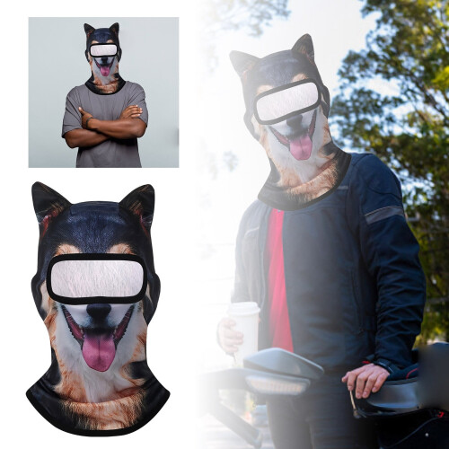 Μάσκα σκι τύπου γάτας Balaclava3D Κάλυμμα προσώπου ζώου με αυτιά – Χειμερινά σπορ, Rave, 1
