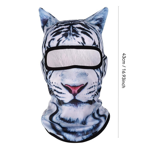 Μάσκα σκι τύπου γάτας Balaclava3D Κάλυμμα προσώπου ζώου με αυτιά – Χειμερινά σπορ, Rave, 2