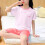 Set pigiama estivo per bambini e bambine, alla moda, casual e comodo, composto da due pezzi. 5