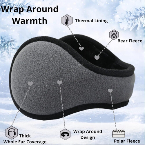Ανδρικά χειμωνιάτικα ωτοασπίδες Πτυσσόμενες ωτοασπίδες για κρύο καιρό Ζεστές 2