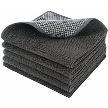 Mikrokuituiset keittiöliinat keittiön vaatteiden pesuun Parhaat keittiöliinat Puhdistusliinat Polyesteri Hankausliinat Sivu 12"x12" (5 kpl,