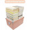 Collapsible Keepsake Box with Metal Corners & Lid 4