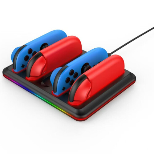 Switch2Joy-Con Ladestation mit globalen Adaptern 1