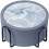 Absorbent Drink Coasters with Metal Holder (6 Pack) 1