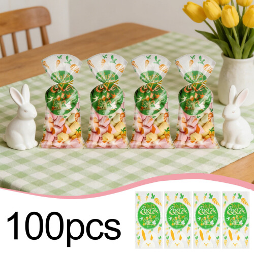 100 Ostersüßigkeitentüten mit 110 Kabelbindern