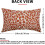 Μαξιλαροθήκες οσφυϊκής χώρας Burnt Orange Cheetah 12x20", Σετ 2 τεμαχίων, Ορθογώνιες θήκες 3