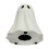 Paper Mache Ghost Halloween Decoration 1 pc 6