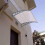 40"30" Polycarbonate Window Door Awning Canopy - White & Gray 3