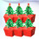 Caixas de Natal para Doces, Caixas de Papel para Presente, 16x6,5x6,5cm 4