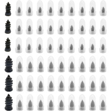40PCS Spiral Tire Repair Rubber Nails – Screw-In Tire Plugs, Self-Service Fast Repair Kit for Car, Motorcycle, Truck, Tractor & Vacuum Tire
