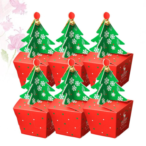 Caixas de Natal para Doces, Caixas de Papel para Presente, 16x6,5x6,5cm 2