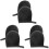 6Pcs Black Plush Self Tanning Mitt Lotion Apply Sun Cream Tool 4