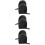 6Pcs Black Plush Self Tanning Mitt Lotion Apply Sun Cream Tool 10