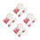 12St Mini Gumball Roze Plastic Kinder Speelgoed 11