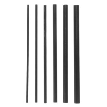 6St Carbonvezel Hengel Onderdelen Sticks Licht En Sterk Zwart