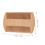 Wooden Double-Sided Beard Comb Beech 10x6cm Grooming Styling Tool 6