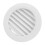 150mm Round ABS Wall/Ceiling Slant Louver Vent Cover for HVAC System 1