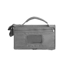 Portable Baby Changing Pad Waterproof Foldable Design with Pockets and Pillow for Travel