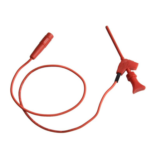 Multimeter Test Hook Clip  IC Hook Test Clip with Leads to 2mm Hole Socket High Quality Test Cable Parts 2