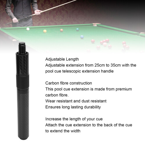 Carbon Fibre Billiard Cue Extender