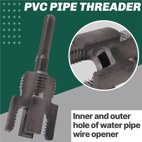 PPR/PVC Water Pipe Thread Tapping Tool Internal Thread External Thread Integrated Water Pipe Wire Opener 1