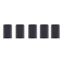 5 Peças de Capa Traseira de Bateria para Controle de para  360, Capa de Bateria de Reposição para Controle Sem Fio para Xbox360, Preta