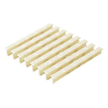 Pool Drain Grate Plastic Swimming Pool Overflow Grille 20x100cm 2pcs for Driveway Patio Deck