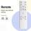 Replace AKB76043630 Remote Control for  LED TV Monitor AKB76043630 Remote Control 3