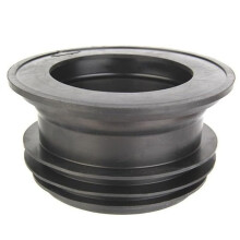 Toilet Flange Seal Ring for 100-110mm PVC Pipe, Rubber Floor Outlet Gasket for Bowl Connection, Leakproof Spill Sealing