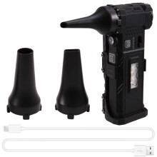 Handheld Turbo Jet Fan with Light 110000RPM Adjustable Speed Hair Dryer Vacuum Cleaner Air Dust Blower Brushless Motor A