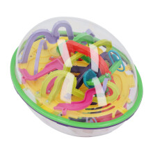 3D Puzzle Ball Kunststoff Labyrinth Kugel Spiel für Kinder