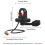108X Thumb Throttle Accelerator for  G2 Electric Scooter Fits 22.5mm Handlebars Extended Cable Length 7