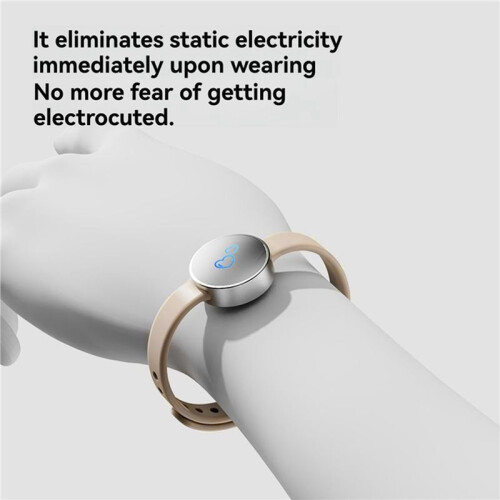 Wireless Anti-Static Silicone Bracelets Winter Static Eliminator Body Eliminates Static Adjustable Strap for Adult Kid B 2