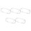 Para PSP2000 PSP3000 Crystal Clear Hard Case Transparente Capa Protetora Universal para Console de Jogos 2