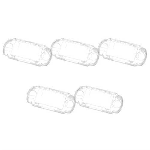 For PSP2000 PSP3000 Crystal Clear Hard Case Transparent Protective Shell Universal Hard Case Housing for Game Console 1
