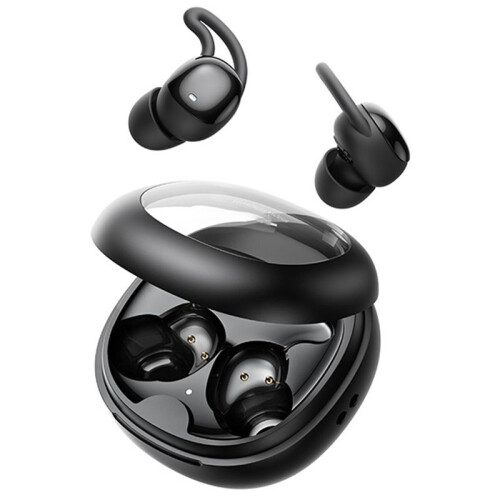 Sleep Earbuds for Side Sleepers Noise Cancelling  Wireless  Earbuds for Sleeping Black